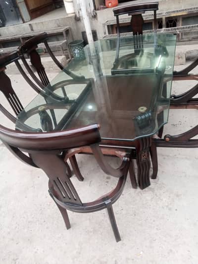 6 seater dinning table