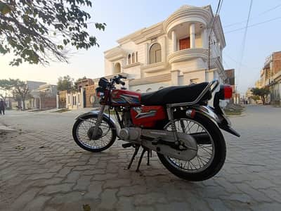 honda 125 2023 red