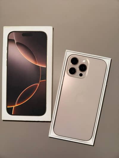 IPHONE 16 PRO MAX NON PTA JV ( MINT CONDITION)