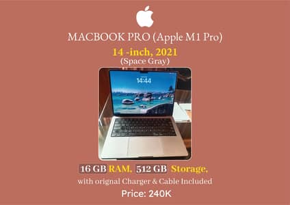 MACBOOK PRo Apple M1 Pro 2021, 14 inch