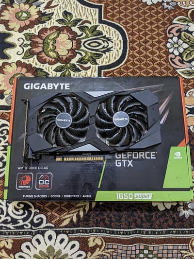 Gigabyte GTX 1650 Super 4GB OC Edition - Like New - Best for 1080p