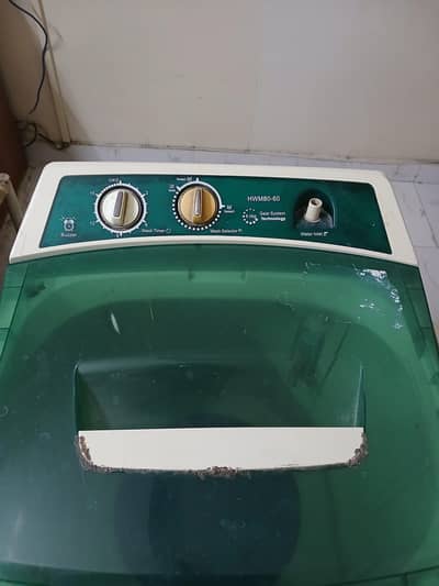 Haier washing machine