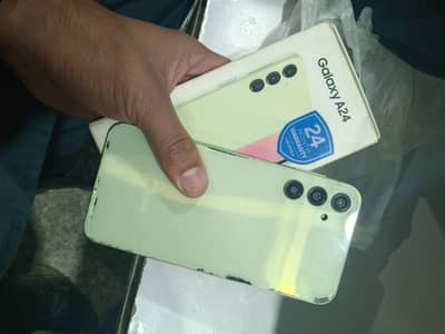 Samsung Galaxy a24 4GB 128 GB with box