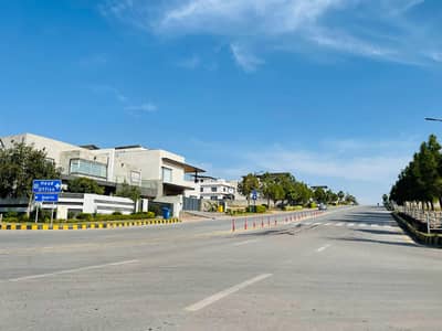 Plot For Sale In Sector B Dead End Corner With Green Patch Back Open Forever To Boulevard Possession Utility Charges Paid