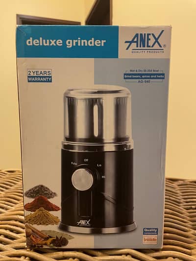 Anex deluxe grinder