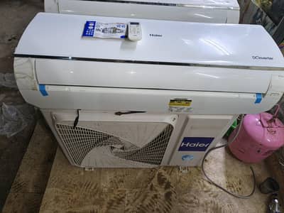 Haier 1,5 ton DC inverter Original condition original  gas Gas 
