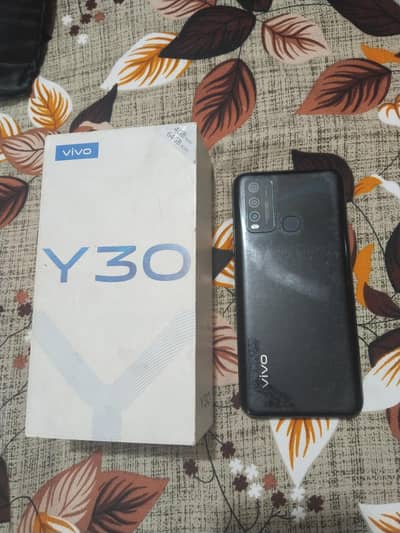 Vivo Y30 4_64 Box Sath ha charger ni ha 03264946273 Whatsapp