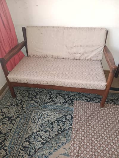 2 seater sofa moltyfoam cushions  for sale