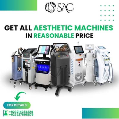 Hydra Facial Machines Stock Available We Deal in All our Pakistan