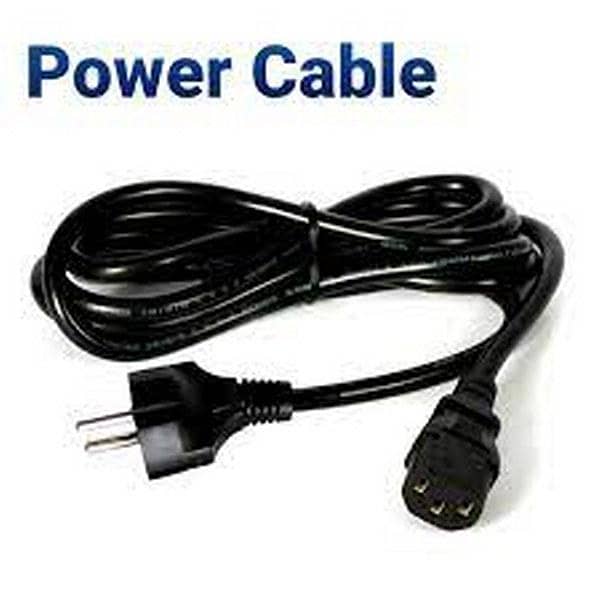 POWER CABLE FOR PC . PRINTER LCD POWER CORD 1.5 METER