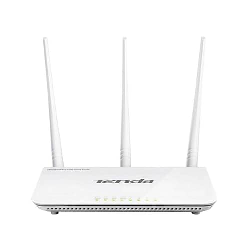 Tenda F3 Wifi Extender (New Box Packed) - Tenda Wifi Router -Tenda F3 300Mbps 3 Antenna Wireless Router - Works Wirelessly and Wired