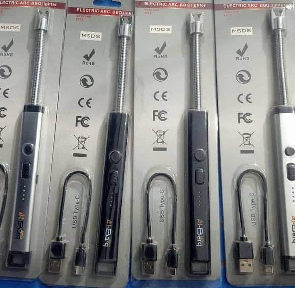 Electric rechargeable lighter Kitchen Lighter with long Neck, Albarq Lighters | Best for Kitchen, BBQ