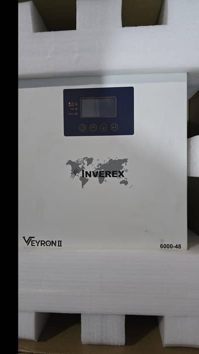 Inverex verion ii 6kw 4 battery' 12 plate