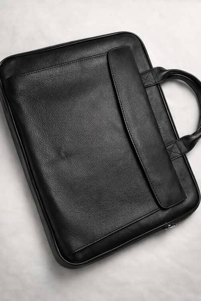 Genuine Leather Laptop Bag – Office & Business Use | Premium Quality