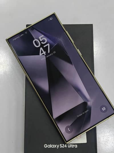 Samsung S24 Ultra Full Box 12gb 256gb U Model P+E sim Approved