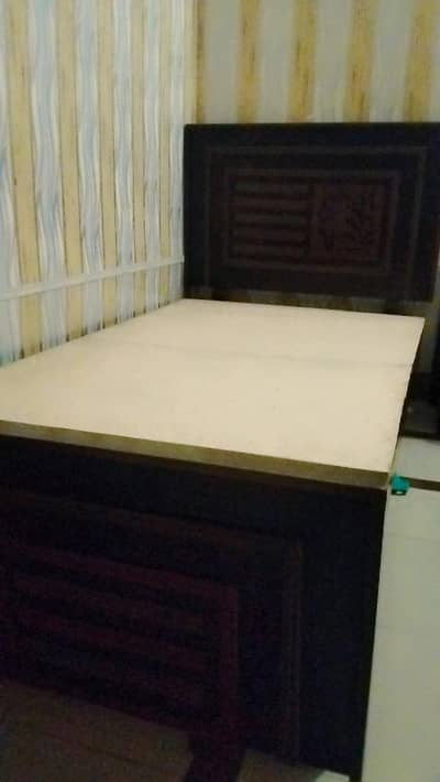 Single Bed with mattress