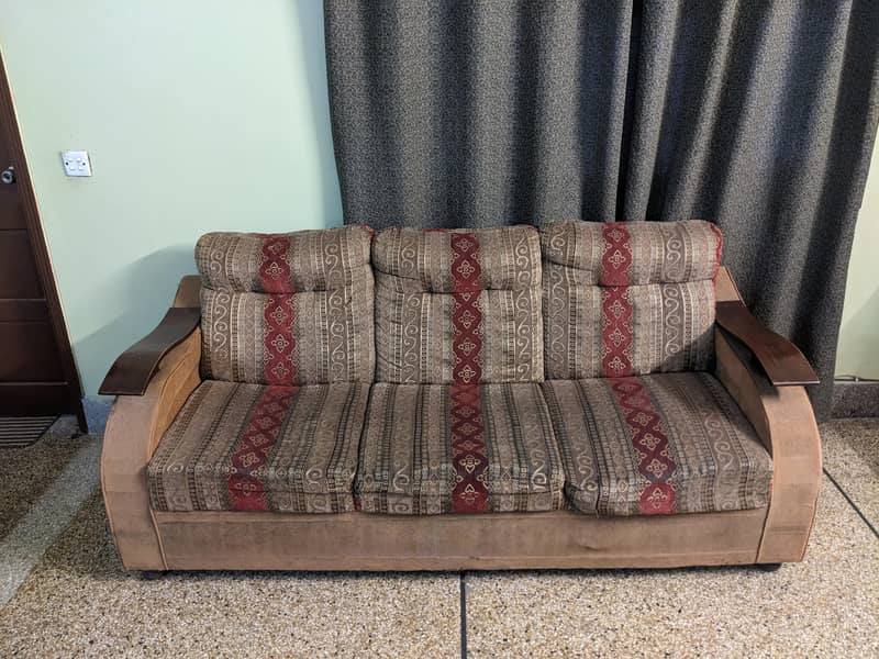 Sofa set with table 3