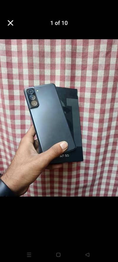 Samsung S21 5G with box Read ad