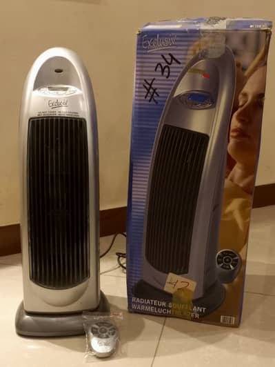 Exclusiv Tower Heater with Remote
