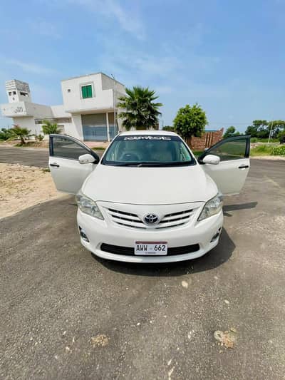 Corolla XLI convert Too GLI 2012 model white colour