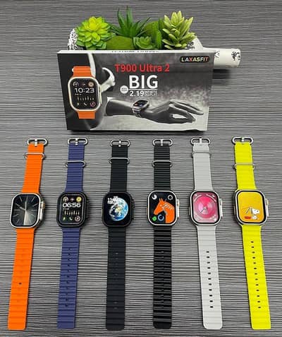 T900 Ultra Smart Watch – Big Display – Multiple Straps
