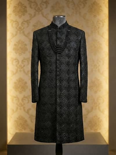 Uniworth Sherwani designed by Ali Jafri