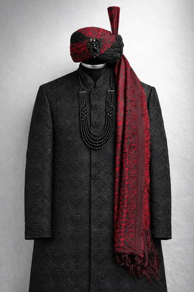 Uniworth Sherwani designed by Ali Jafri