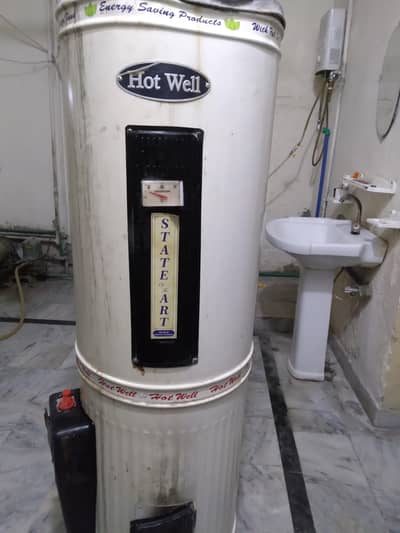 35 Gallon Gas Geyser for Sale – Good Condition, Thermostat OK