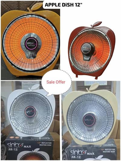 Electric Apple Room Heater