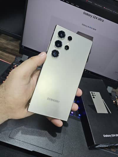 Samsung Galaxy S24 Ultra 12/256 Titanium Grey | New | PTA Approved