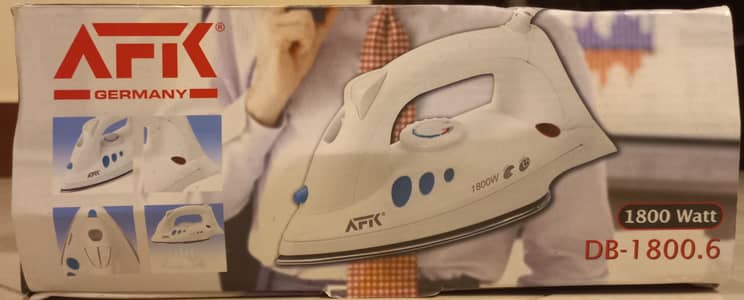 AFK Germany Steam Iron 1800W – Brand New / Unused