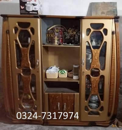 Home Furniture Showcase, Dressing Table, Bed and Wardrobe Almari sale