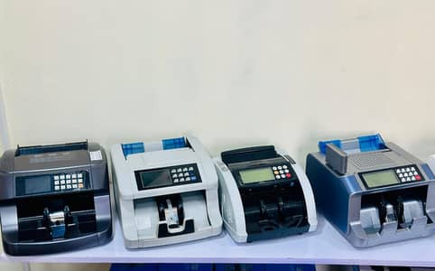 cash counting machine with fake note detection mix value counter No. 1