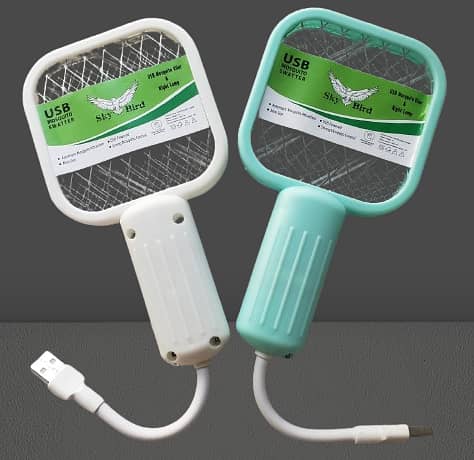 USB Mosquito Killer Racket & Lamp – Mosquito Killer Lamp for home & office – Insect & Mosquito killer Racket with Lamp – Insect & Mosquito Killer Machine Electric – Mosquito Killer Lamp –Mosquito Killer Racket – Mosquito killer – Mosquito Racket