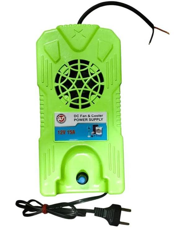 12V DC 15A Power Supply – Heavy Duty for Air Cooler Fans & Other 12V Devices, Includes Dimmer Control