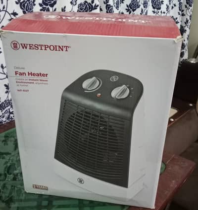 westpoint fan heater wf 5147