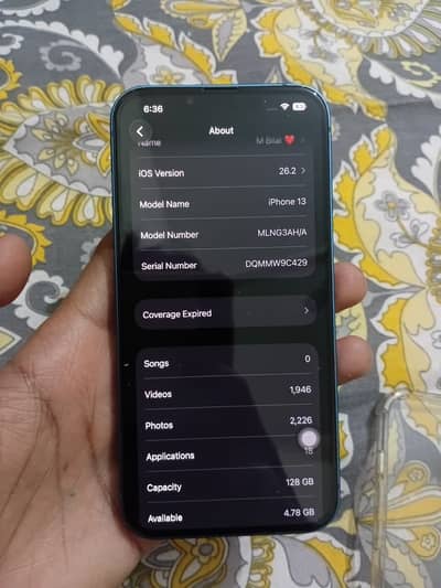 IPhone 13 non pta 128gb