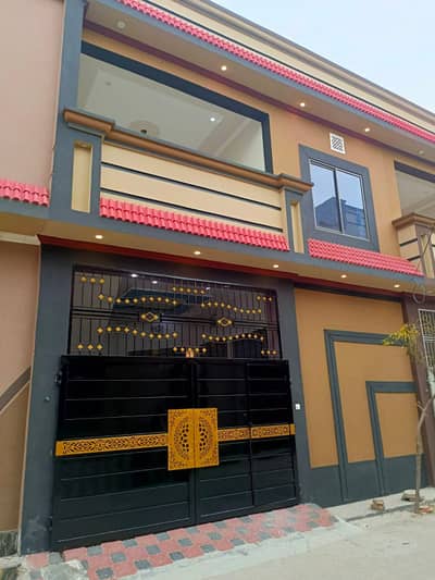 Canal view Rafi qamar road New brand luxury 3.50 marly double story house for sale