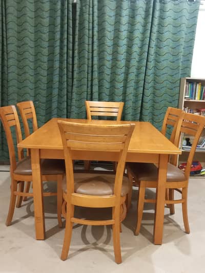 Dining Table - 6 chairs set