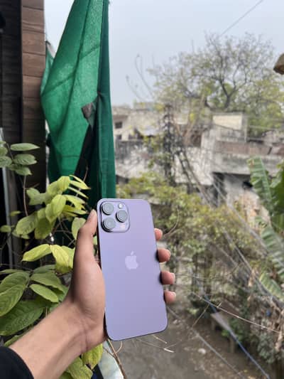 I phone 14 pro max PTA approved 256gb