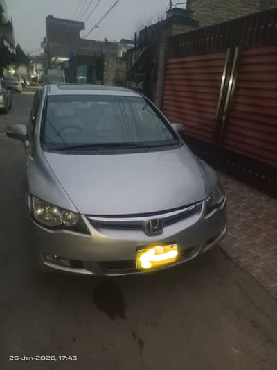 Honda Civic reborn 2010 roof and Pilar genuine side shower