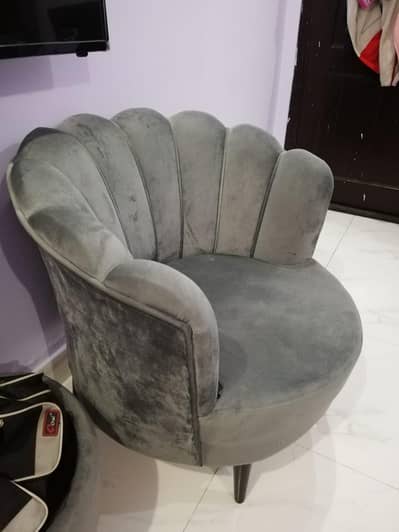 2 Sofa Chairs with Coffee Table