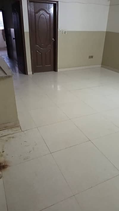Portion For sale 133yards 3rd floor with roof 2 bed dd block I North Nazimabad