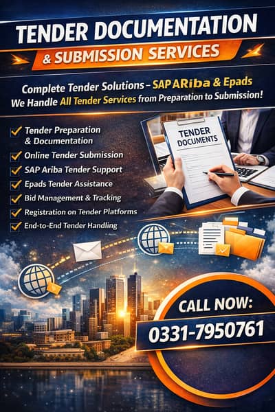 Tender Consultancy Services, Tender Documents, Punjab Tender Services