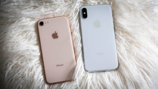 iphone 8 plus 128GB full box Whatsapp no 03222352063