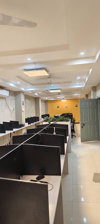 60 Seats Furnished Call Center For Sale ,03335233555