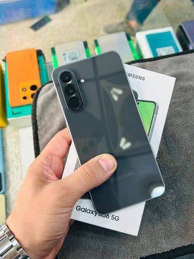 Samsung A56 5G With Box 03298993413 Call WhatsApp