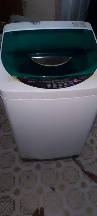 Haier fully automatic washing machine fully working original condition