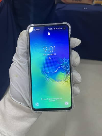 Samsung S10E Dull sim PTA approve.  No . exchange