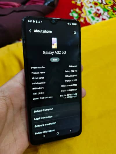 Samsung A32 5g Pta Approve 7/10
